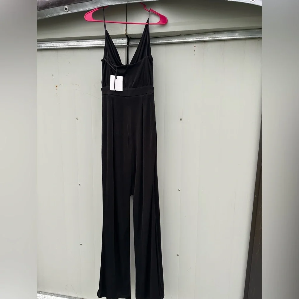 NEW MISHA MOURA JUMPSUIT SIZE 2 Elegant Black